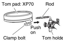 YAMAHA DTX522K/DTX542K - Tompads - 2
