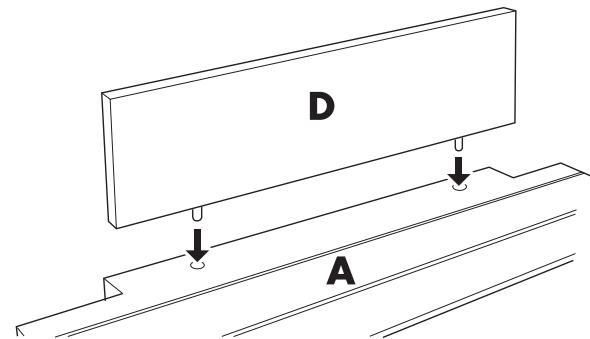 YAMAHA F02 - Insert part D. - 1