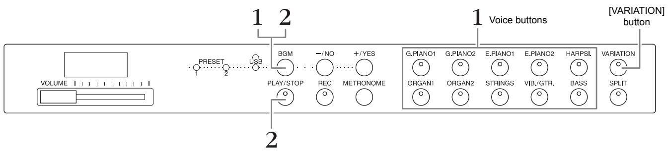 YAMAHA F02 - Default setting - 1