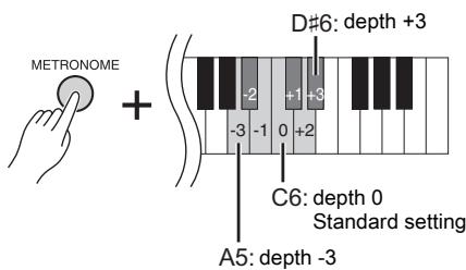 YAMAHA F02 - To adjust IAC Depth: - 3