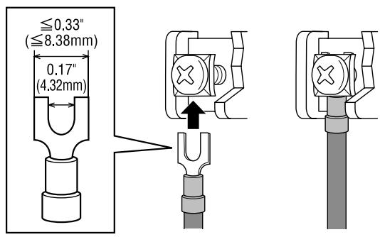 YAMAHA IPA8200 - Speaker connections (barrier strip) - 1