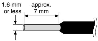 YAMAHA IPA8200 - ● Cable preparation - 2