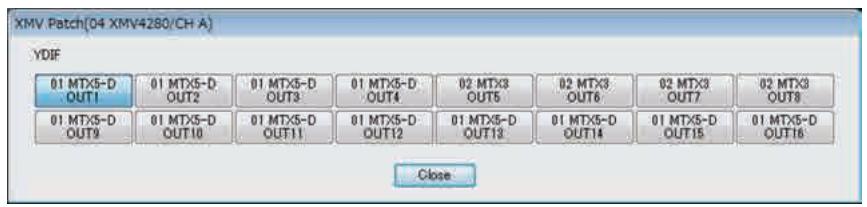 YAMAHA MTX - □Boîte de dialogue « XMV Patch » - 1