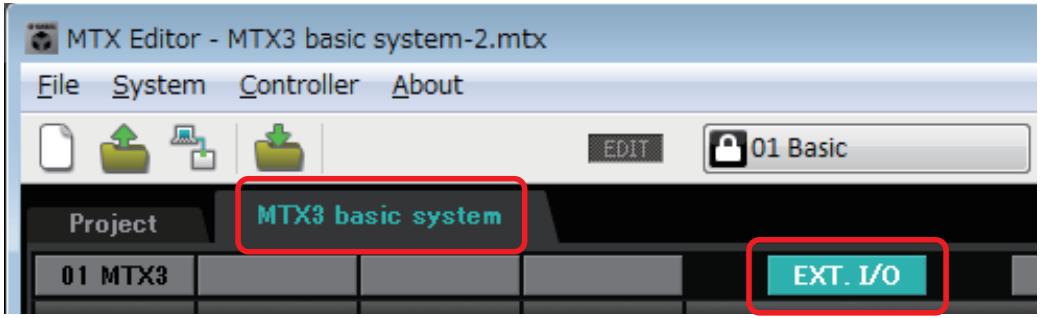 YAMAHA MTX - Définissez les assignations entre le MTX et les autres appareils périphériques. - 1