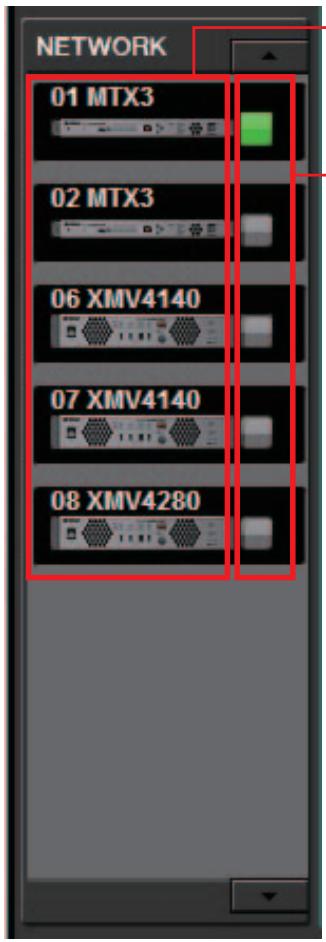 YAMAHA MTX - □ Appareils reliés par une connexion YDIF - 1