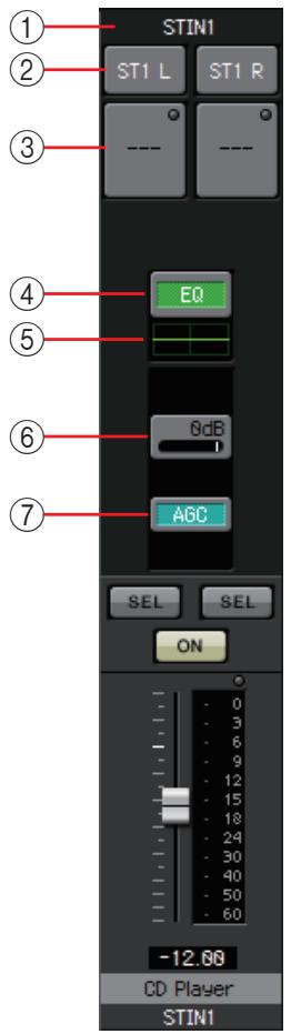 YAMAHA MTX - Canaux d'entrée stéréo - 1
