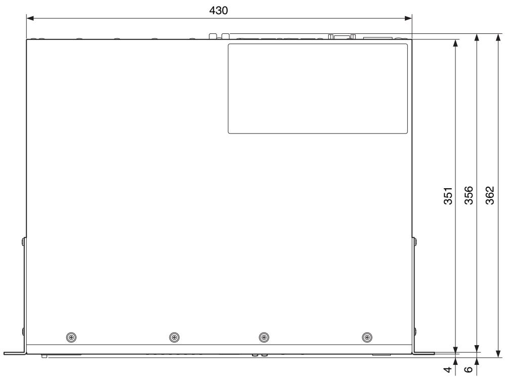 YAMAHA MTX3 - Dimensions - 1
