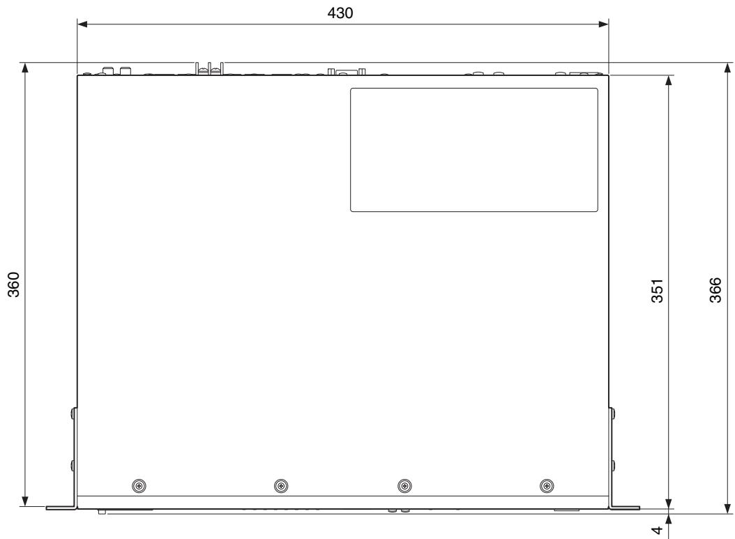 YAMAHA MTX5-D - Dimensions - 1