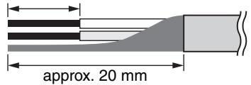 YAMAHA MTX5-D - Cable preparation - 1