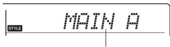 YAMAHA PSR-E243/YPT-240 - Press the [MAIN/AUTO FILL] button to select Main A or Main B. - 2