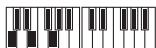 YAMAHA PSR-E243/YPT-240 - Keyboard Display - 1