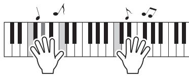 YAMAHA PSR-E343/YPT-340 - Jouez au clavier. - 1