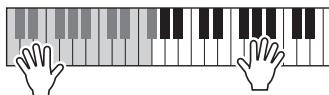 YAMAHA PSR-E343/YPT-340 - Comment faire retentir les différents types d'harmonie - 1