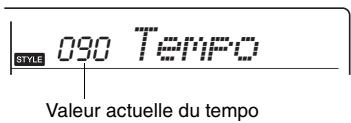 YAMAHA PSR-E343/YPT-340 - Modification du tempo - 2