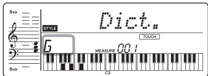 YAMAHA PSR-E343/YPT-340 - À titre d'exemple, nous allons apprendre à jour l'accord GM7 (septième majeure g) - 2