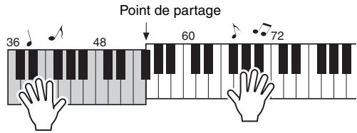 YAMAHA PSR-E343/YPT-340 - Jouez au clavier pour lancer l'enregistrement. - 1