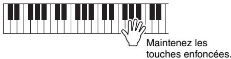 YAMAHA PSR-E343/YPT-340 - Comment faire retentir les différents types d'harmonie - 2