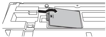 YAMAHA PSR-E343/YPT-340 - Installation des piles - 1
