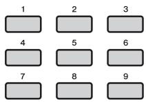 YAMAHA PSR-E343/YPT-340 - Rappel des réglages de panneau depuis la mémoire de registration - 1
