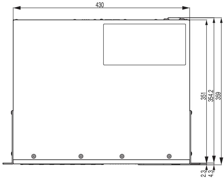 YAMAHA RO8-D - Dimensions - 4