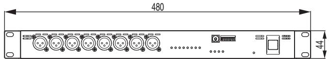 YAMAHA RO8-D - Dimensions - 5