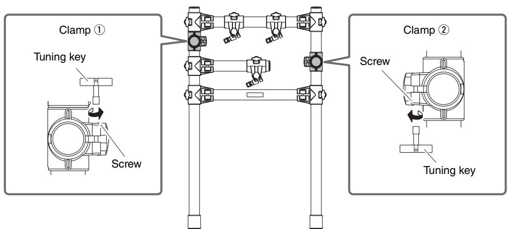 YAMAHA RS502 - Assembling the Rack - 1