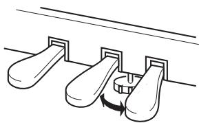 YAMAHA YDP-162/142 - Set the adjuster. - 1