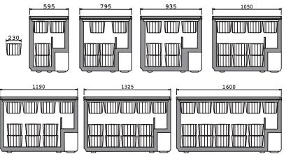 ARTHUR MARTIN ACN30311W - Paniers de stockage - 2