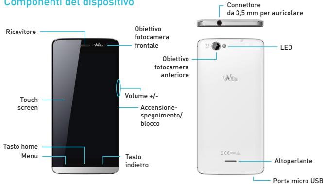 WIKO GETAWAY - Component del disposativo - 1