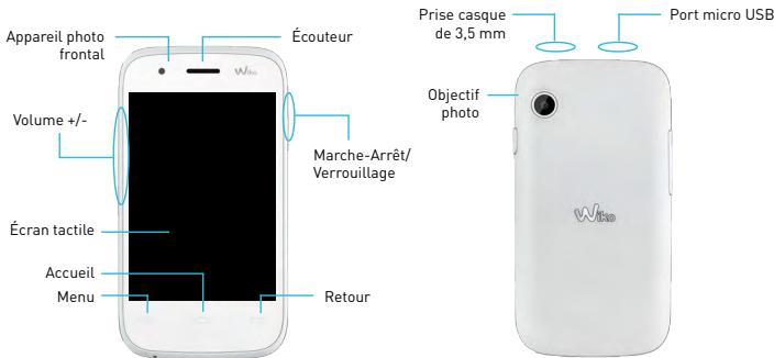 WIKO OZZY - Contenu du coffret : - 1