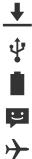 WIKO OZZY - Notification icons on the status bar - 15