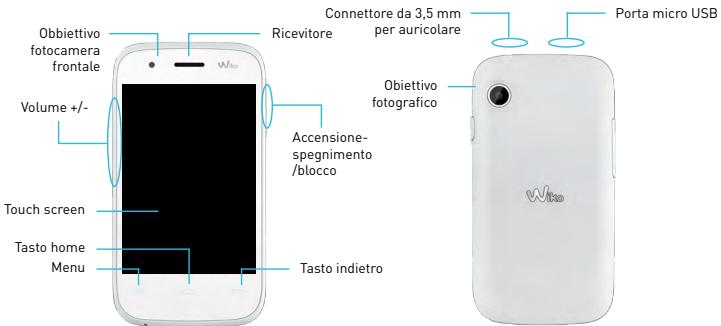 WIKO OZZY - Contenuto della confezione : - 1