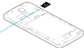 WIKO BLOOM DUAL SIM - Instalación de la tarjeta de memoria - 1