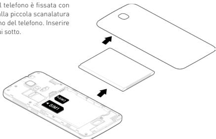 WIKO BLOOM DUAL SIM - - Installazione della scheda SIM - 1