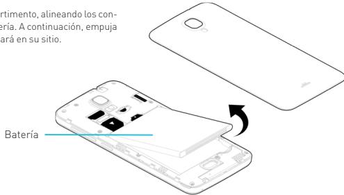WIKO BLOOM DUAL SIM - - Instalación de la bateria - 1