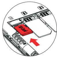 WIKO JIMMY - - Installazione della schedamicroSD - 2