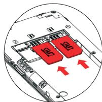 WIKO JIMMY - Insertion de la carte SIM - 2