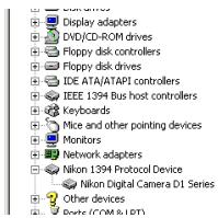 NIKON CAMERA CONTROL PRO - Registering the Device Driver - 1