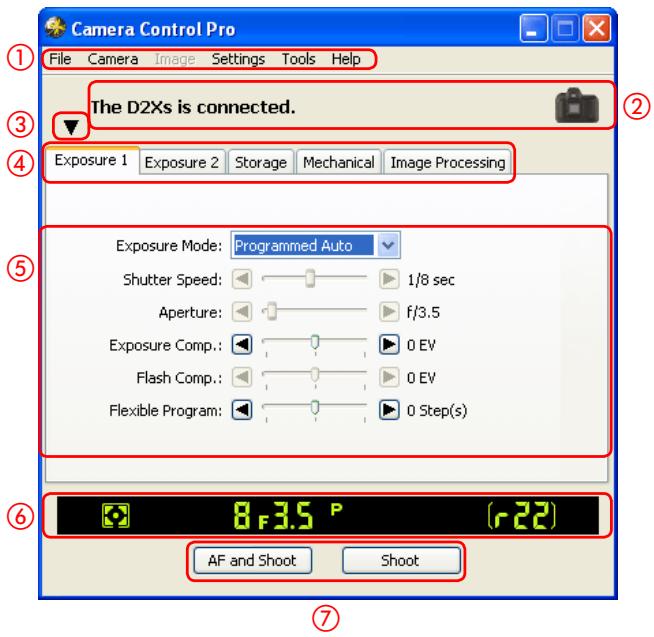 NIKON CAMERA CONTROL PRO - Windows - 1