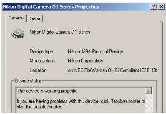 NIKON CAMERA CONTROL PRO - Registering the Device Driver - 2