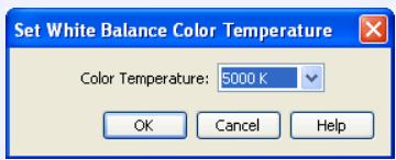 NIKON CAMERA CONTROL PRO - Set Color Temperature... D2-series D200 - 1