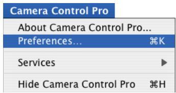 NIKON CAMERA CONTROL PRO - Camera Control Pro Preferences - 2