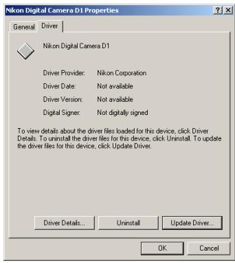 NIKON CAMERA CONTROL PRO 2 - Updating the Device Driver - 2