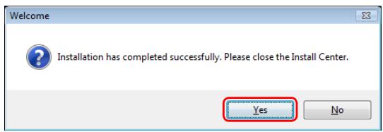 NIKON CAMERA CONTROL PRO 2 - Click Yes and remove the installer CD from the CD-ROM drive. - 1