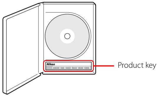 NIKON CAMERA CONTROL PRO 2 - Important Information on the Product Key - 1