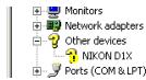 NIKON CAMERA CONTROL PRO 2 - Reinstalling the Device Driver - 1
