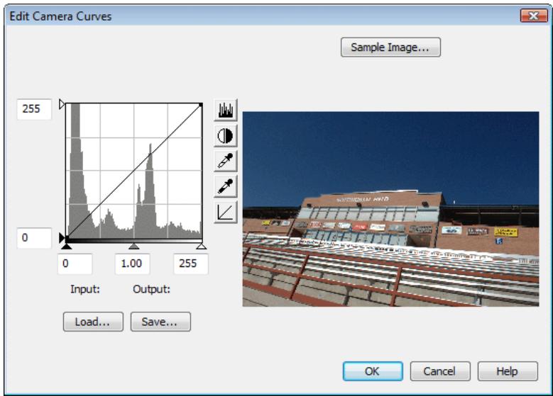 NIKON CAMERA CONTROL PRO 2 - The "Edit Camera Curves" Dialog - 1