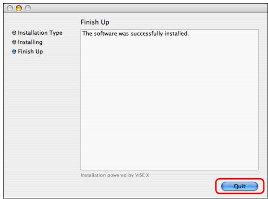 NIKON CAMERA CONTROL PRO 2 - Click Quit. - 1
