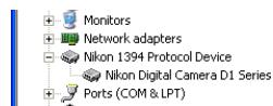 NIKON CAMERA CONTROL PRO 2 - Registering the Device Driver - 1