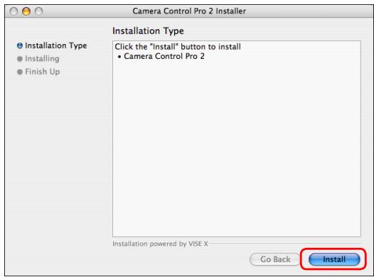 NIKON CAMERA CONTROL PRO 2 - Click Install. - 1
